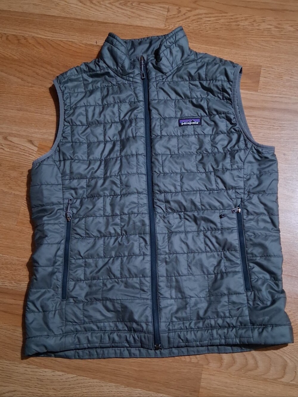 Patagonia Men's Quilted Vest - Olive Green